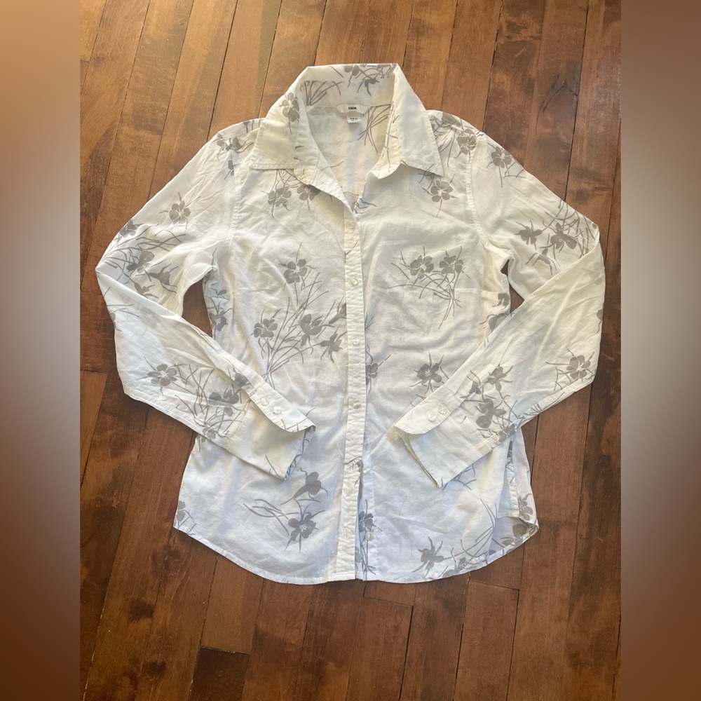 H&M cotton shirt size 12